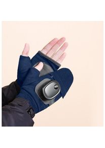 Sjqka - Gants chauffants électriques, gants chauffants pour les mains alimentés par usb, chauffe-mains à température réglable à 3 niveaux, gants