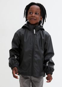 Veste thermique de pluie enfant - noir - taille 128/134 - polaire - bonprix