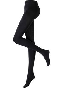 Collant chaud 100den avec polaire - noir - taille 38/40 (S) - bonprix