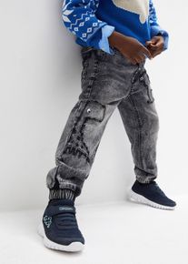 Jean chaud garçon dino Regular Fit - noir - taille 92 avec coton - bonprix