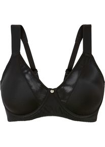 Minimizer-BH med polstrede stropper, svart, st&oslash;rrelse 95G, bonprix