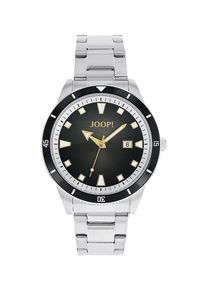 JOOP! Heren Analoog horloge '-Armbanduhr in Silber/Anthrazit ' zilver One Size
