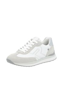 Rieker Sport Dames Sneakers laag '42509' grijs / zilver / wit 38