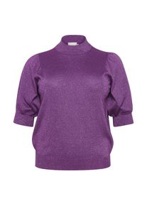 Kaffe CURVE Pulover 'KC Regitta' Femei mov, Mărimea XL