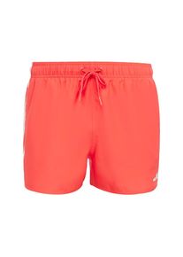 adidas Sportswear Szorty kąpielowe do kolan dla mężczyzn pomarańczowoczerwony / biały Rozmiar S