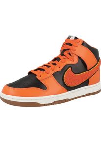 Nike Sportswear Heren Sneakers laag 'Dunk High Retro' oranje / zwart 46