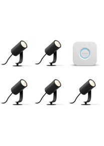 PHILIPS Hue Led Spot Lily Basis Kit 5-pack + Bridge