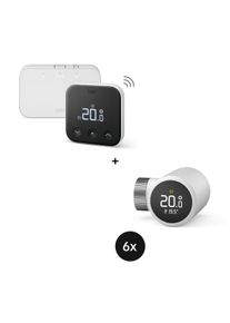 tado° Draadloze Slimme Thermostaat X Startpakket + 6 Radiatorknoppen
