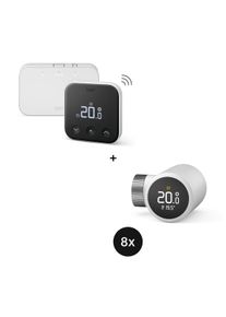 tado° Draadloze Slimme Thermostaat X Startpakket + 8 Radiatorknoppen
