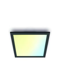 WIZ Panel Plafondlamp Vierkant Tunable White 3400lm - Zwart