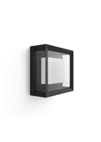 PHILIPS Hue Econic Vierkante Led Wandlamp - Zwart