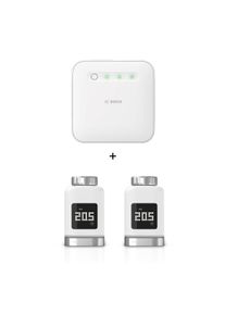 BOSCH SMART HOME Controller II + Radiator-Thermostaat II [+M] 2-pack