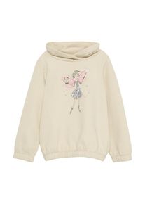 s.Oliver Sweatshirt Mädchen ecru / grau / pink / schwarz / silber Größe 104