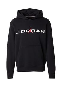 Jordan Heren Sweatshirt 'ESS AIR' robijnrood / zwart / wit S