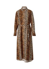 Y.A.S YAS Dames Blousejurk 'YASKaya' karamel / zwart / wit 42