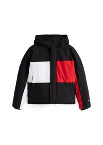 Tommy Jeans Heren Tussenjas rood / zwart / wit L