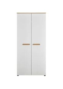 My Baby Lou Babykleiderschrank , Weiß, Eiche Artisan , Kunststoff , 1 Fächer , 0 Schubladen , 90x195x60 cm , Babymöbel & Kindermöbel, Babyzimmer, Babyzimmer-Serien