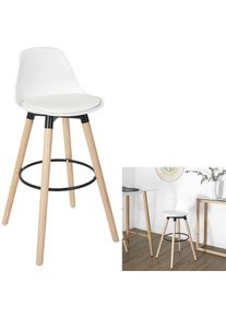 Ethnical Life Barkruk wit - (B)37 x (H)91 x (D)41 cm - 48% |