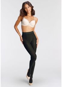 Lascana Dames Fijne panty in zwart ,maat 36/38, Witt, 80% Polyamide, 20% Elastan