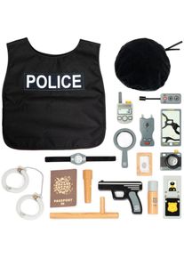 UMU Toys Police set attività giocattolo in legno 3y+