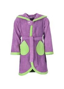 Vossen Kinderbademantel , Violett , Textil , Uni , Gr. one size , unisex , ISO 9001, Fkt, Made in Austria, Oeko-Tex® Standard 100 , hochwertige Qualität , Pflegen, Baden, Kapuzenhandtücher