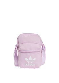 adidas originals Heren Schoudertas 'Adicolor Classic Festival' pruim / wit One Size