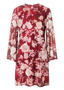 ana alcazar Dames Jurk 'Sunita' beige / rood 34