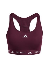 adidas Performance Sport-BH Damen dunkelrot / weiß Größe XS/S