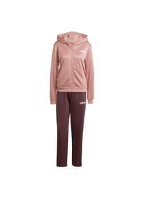 adidas Sportswear Dames Trainingspak 'Essentials' poederroze / bordeaux / wit XXS