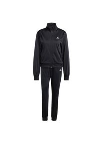 adidas Sportswear Dames Trainingspak 'Essentials Feel Cozy' zwart / wit 4XS