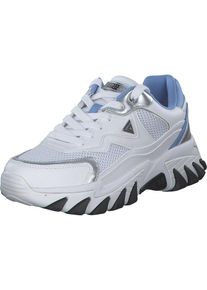 Guess Sneaker 'FLTNOW-ELE12' Damen blau / silber / weiß Größe 38