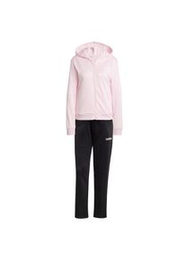 adidas Sportswear Dames Trainingspak 'Essentials' rosa / zwart 4XS