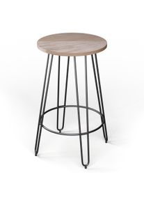 Blumfeldt Bistro stôl Hamilton Ø60cm Drevený oceľový rám