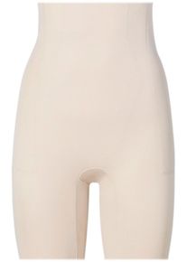 Corrigerende biker short medium corrigerend - beige - maat 36/38 (S) - bonprix