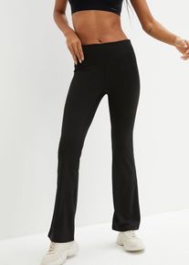 Corrigerende sportlegging loopt wijd uit - zwart - maat 56/58 (3XL) - bonprix