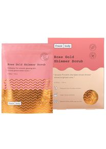 Frank Body - ROSE GOLD SHIMMER SCRUB Scrub corpo 220 g unisex