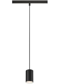 SLV NUMINOS XS 48V Pendelleuchte für Niedervolt-Schienensystem, 4000K, 8.7W, DALI dimmbar, 40°, schwarz/weiß (1006799)