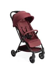 Chicco Buggy , Bordeaux, Dunkelrot , Textil , 53x103x80 cm , Einhand-Faltmechanismus , Baby on Tour, Kinderwagen, Buggys