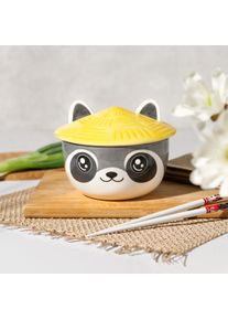 Ciotola Kawaii di Procione con Coperchio per Fan di Anime