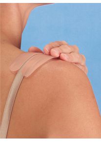 Dames Siliconen behabandjeskussen in beige ,maat Paar, WITT, 100% Silicone