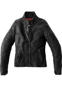 Spidi Vintage, leren jas vrouw , kleur: zwart , maat: 38