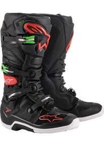Alpinestars Tech 7 S23, laarzen , kleur: zwart/rood/groen , maat: 16 US