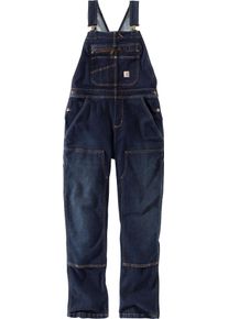 Carhartt Double Front, jeans tuinbroek , kleur: donkerblauw , maat: XS