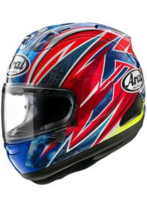 Arai RX-7V Evo Ogura 2023, kask pełnotwarzowy , kolor: Niebieski/Czerwony/Neonowyowy-Ż&oacute;łty , rozmiar: L