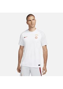 Galatasaray 2023/24 Uit Nike voetbaltop met Dri-FIT en korte mouwen voor heren - Wit