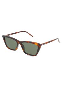 SAINT LAURENT SL 737 MICA THIN | okulary przeciwsłoneczne | Kształt okularów: kanciasty, nylon, brązowy