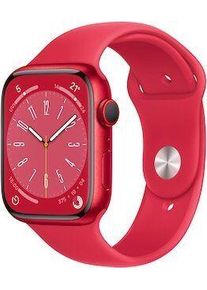 Apple Watch Series 8 Aluminum 45 mm (2022) | GPS + Cellular | (PRODUCT)RED | Sport Band (PRODUCT)RED M/L
