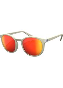 Scott Riff 3040360, zonnebril , kleur: Beige Rood-Gespiegeld