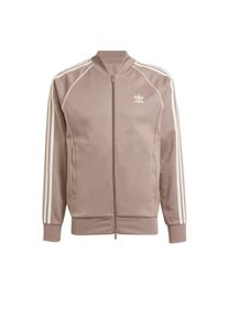 adidas originals Män Sweatjacka 'Adicolor Classics SST' brun / vit Storlek XL