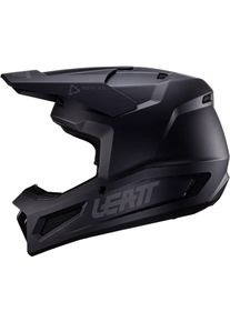 Leatt 2.5 Stealt, motocross hjelm , farve: sort/grå , størrelse: S